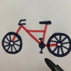 Narysuj rower jak profesjonalista! Prosty poradnik krok po kroku.