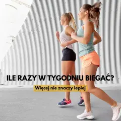 Dwie kobiety biegają, zastanawiając się, ile razy w tygodniu biegać. "Więcej nie znaczy lepiej".