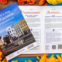 Przewodnik "Ruszaj w drogę na Kociewie" z trasami rowerowymi i przyrodniczymi. Odkryj piękno Kociewia!