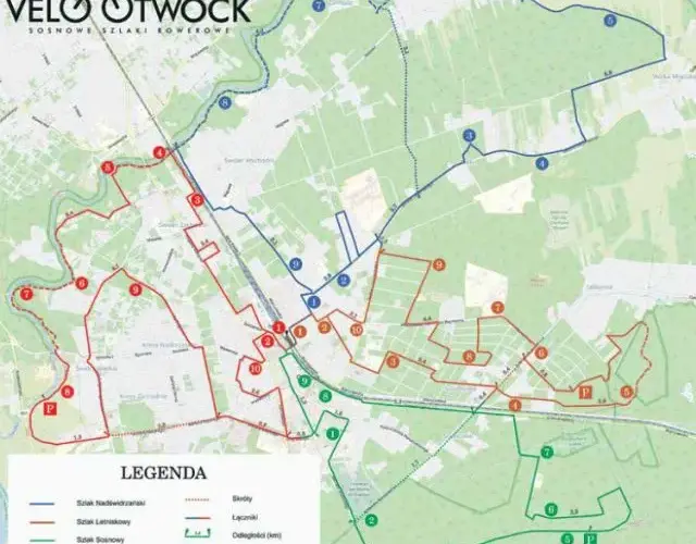 Trasy rowerowe Otwock: 5 pętli Velo Otwock dla każdego!