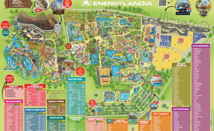 Energylandia - Gdzie leży? Zator, dojazd i plan zwiedzania