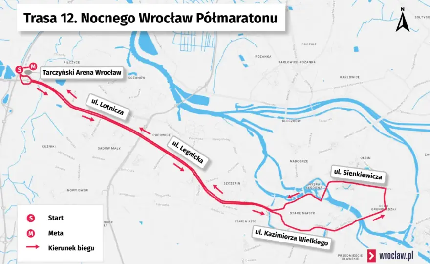 Nocny Wrocław Półmaraton 2026 - Jak przygotować się do nowej trasy?