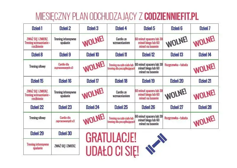 Ile treningów w tygodniu? Plan dopasowany do celu i poziomu!